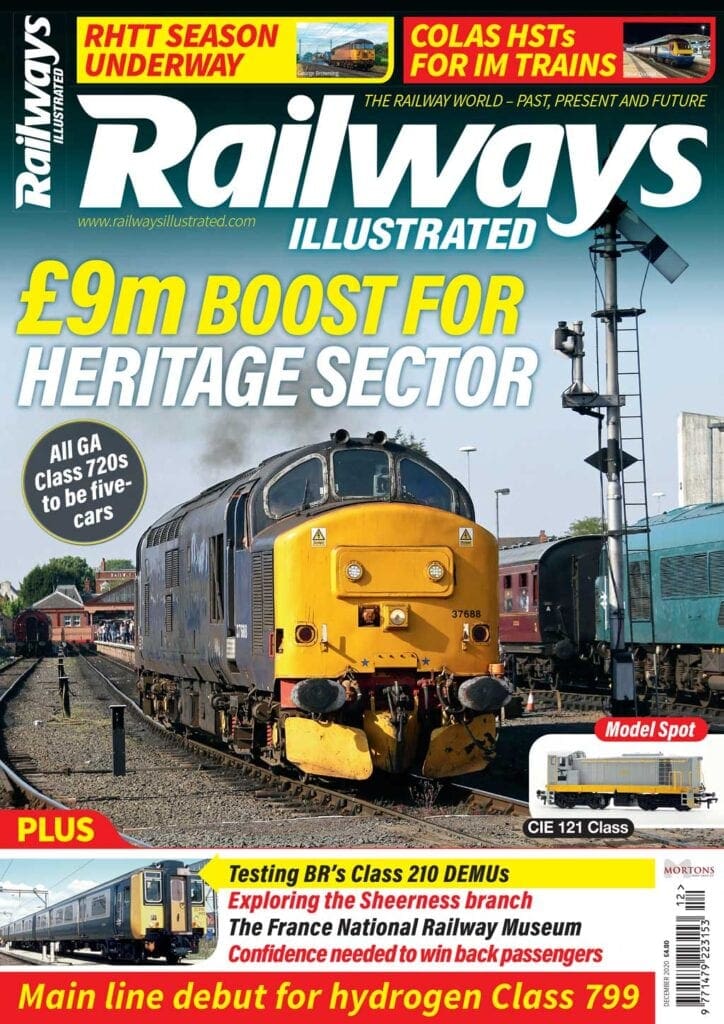 Railways Illustrated December cover