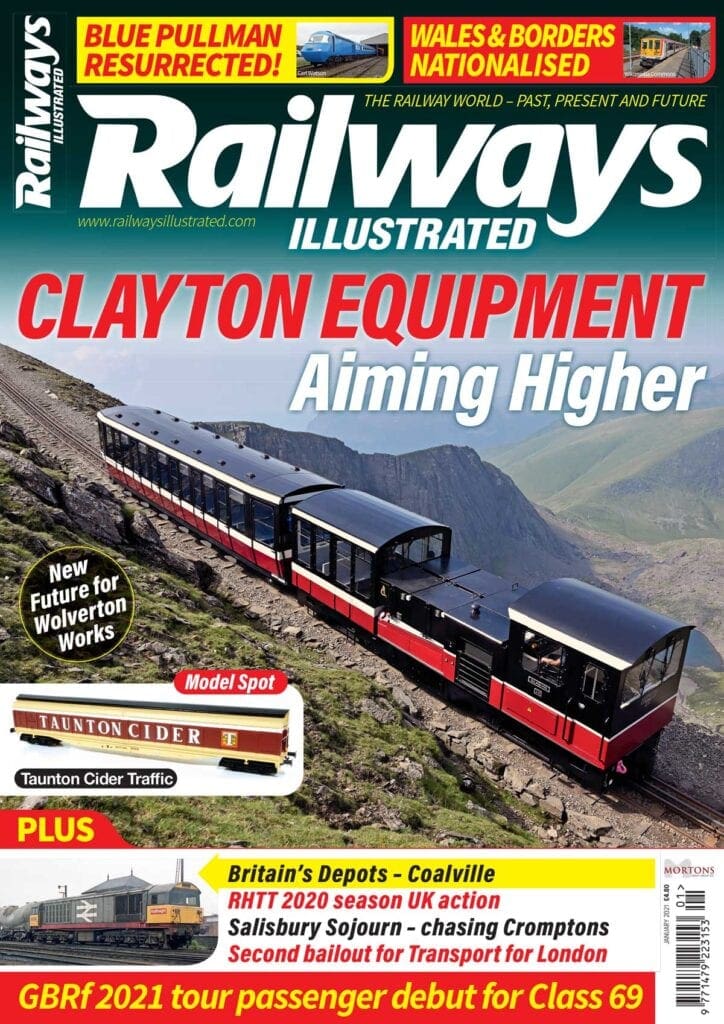 January edition of Railways Illustrated magazine