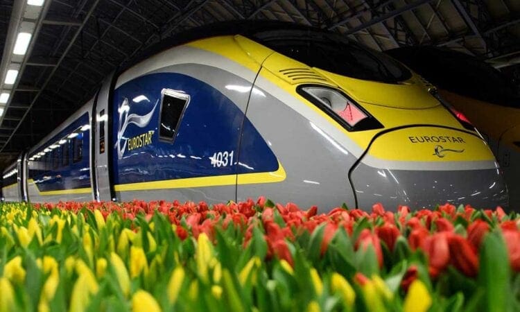 Eurostar train