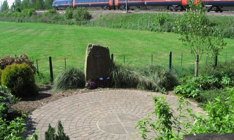 Great Heck train crash memorial
