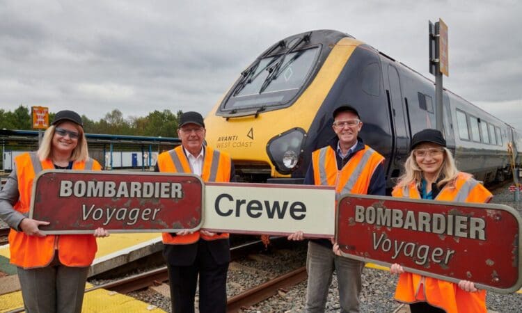 Avanti West Coast and Alstom auction off railway memorabilia for charity