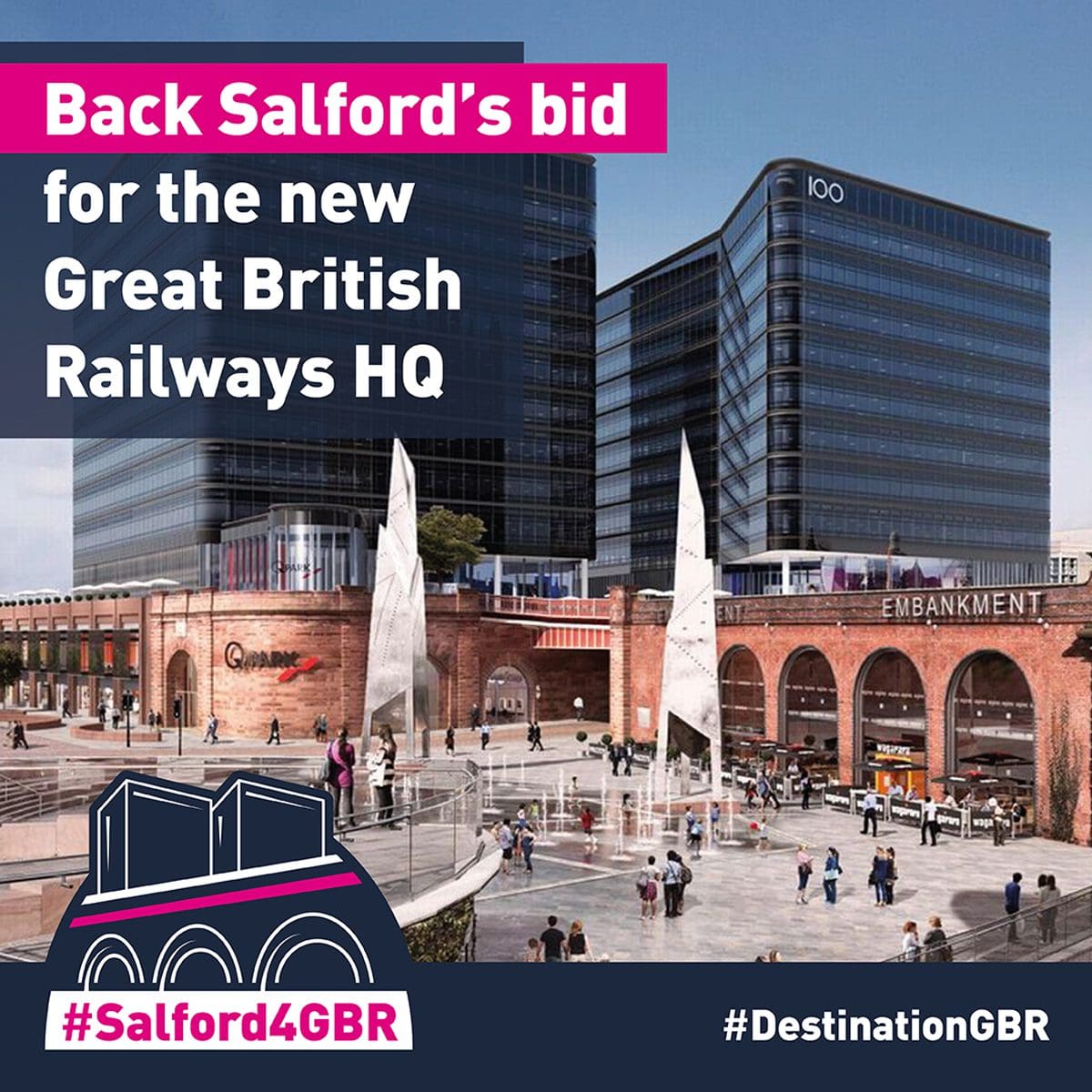 Salford bids for new Great British Railway headquarters