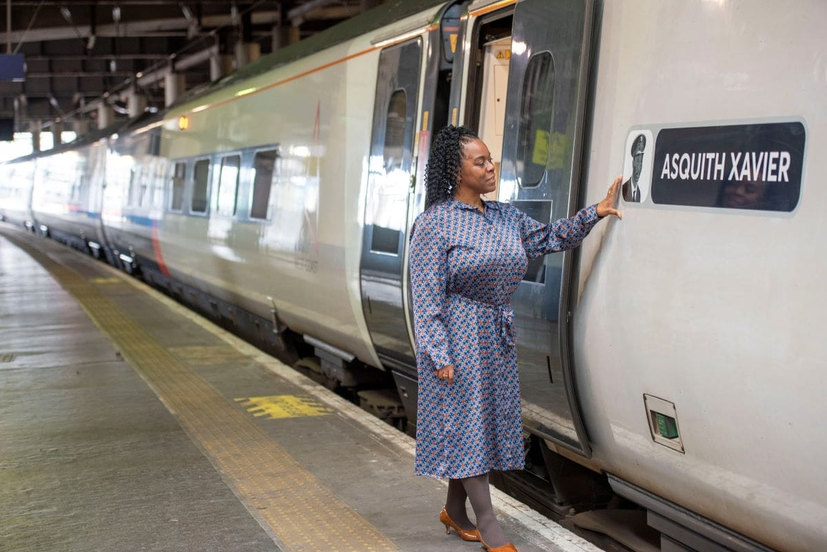 Train named to honour rail guard who helped end racist recruitment ...